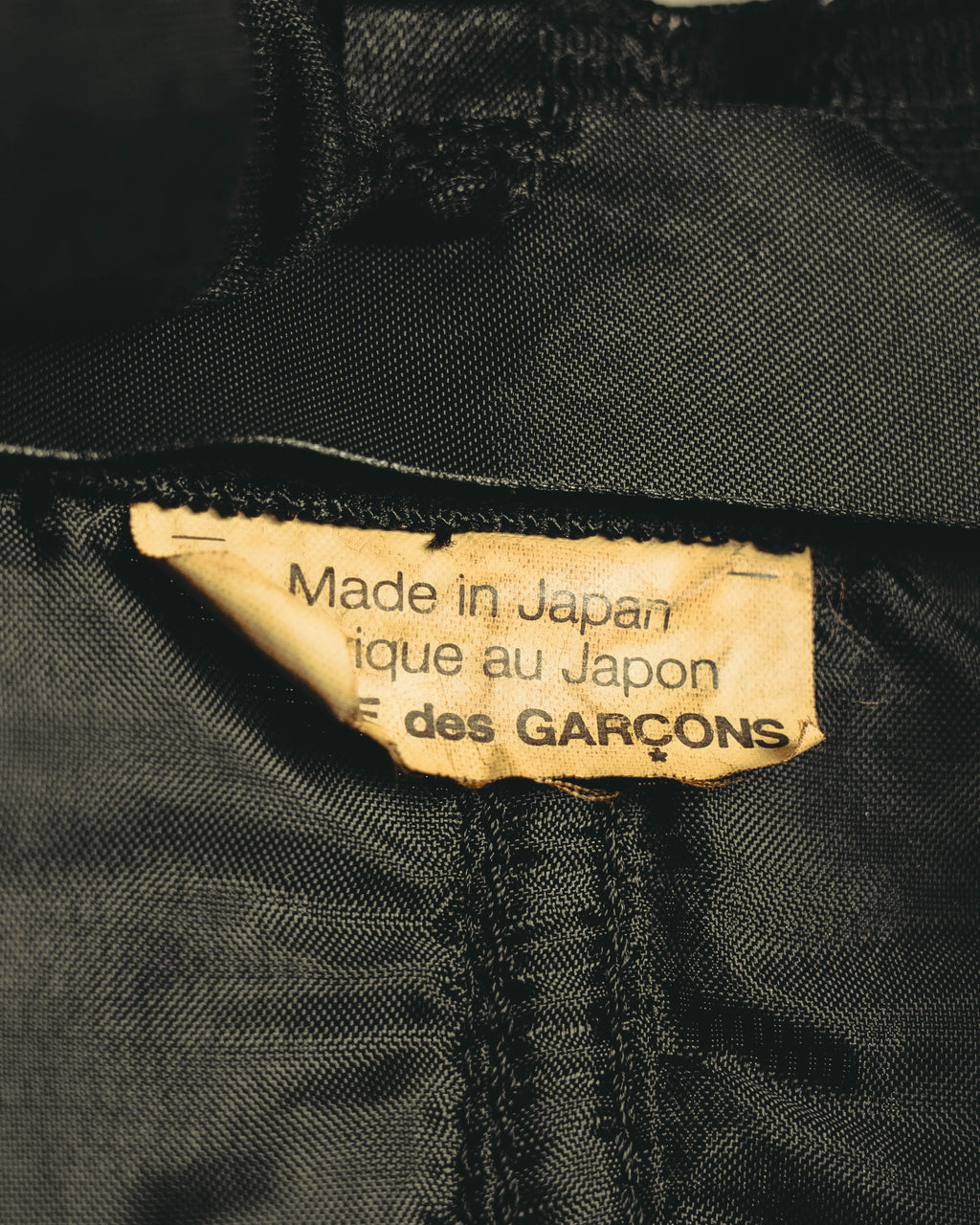 "COMME des GARÇONS COMME des GARÇONS" 13AW Textured three-button blazer
