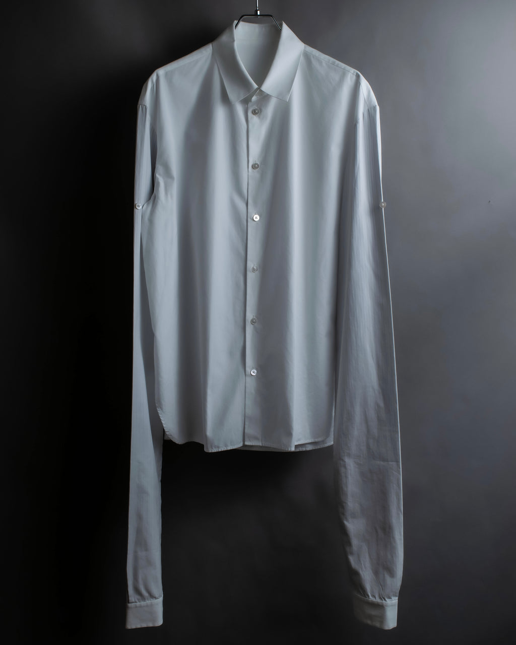 "MAISON MARGIELA" 17AW super long sleeve gimmick cotton shirt