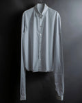 "MAISON MARGIELA" 17AW super long sleeve gimmick cotton shirt