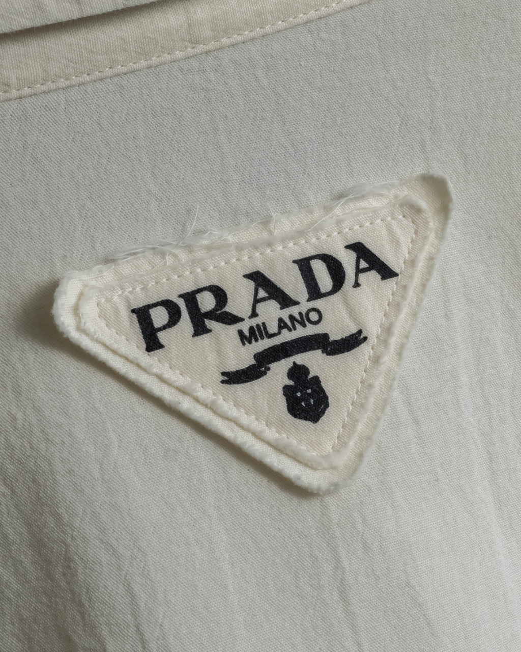 "PRADA" 22SS Sea fable motif print oversized shirt