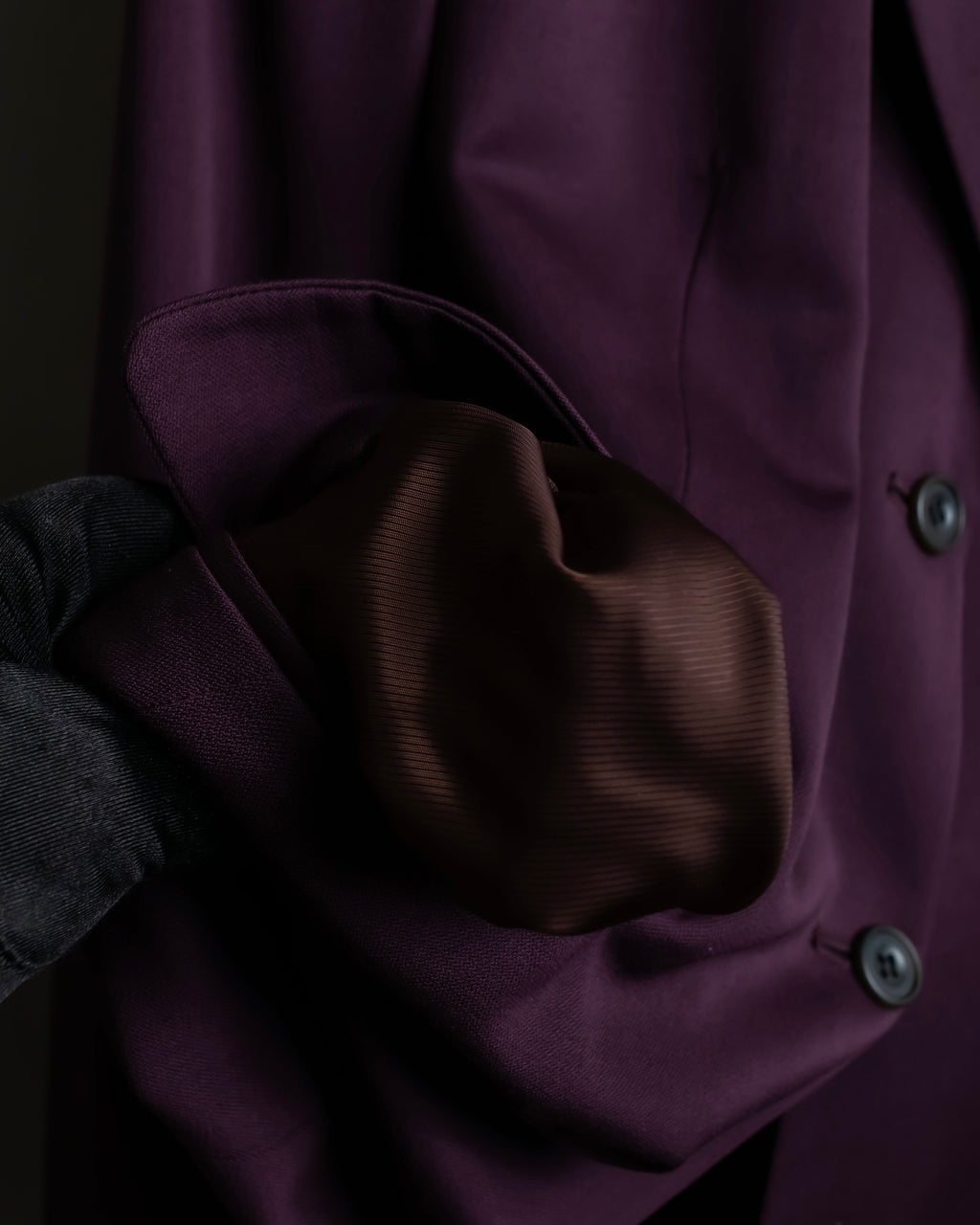 "JEAN PAUL GAULTIER FEMME"
 Beautiful purple color shaped wool tailored jacket