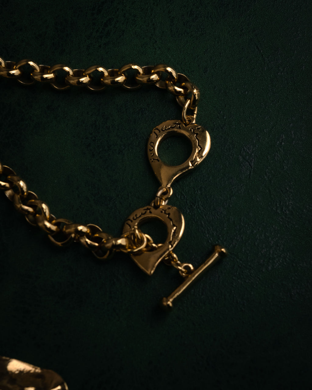 –SPECIAL– “Yves Saint Laurent”
80’s-90’s Sculptural red stone statement necklace