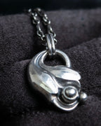 "GEORG JENSEN" Lily of the valley motif earrings