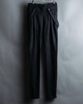“Balenciaga”  wrap belt designed beautiful drape pants