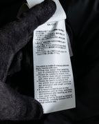 "sacai" Satin line design tapered slacks