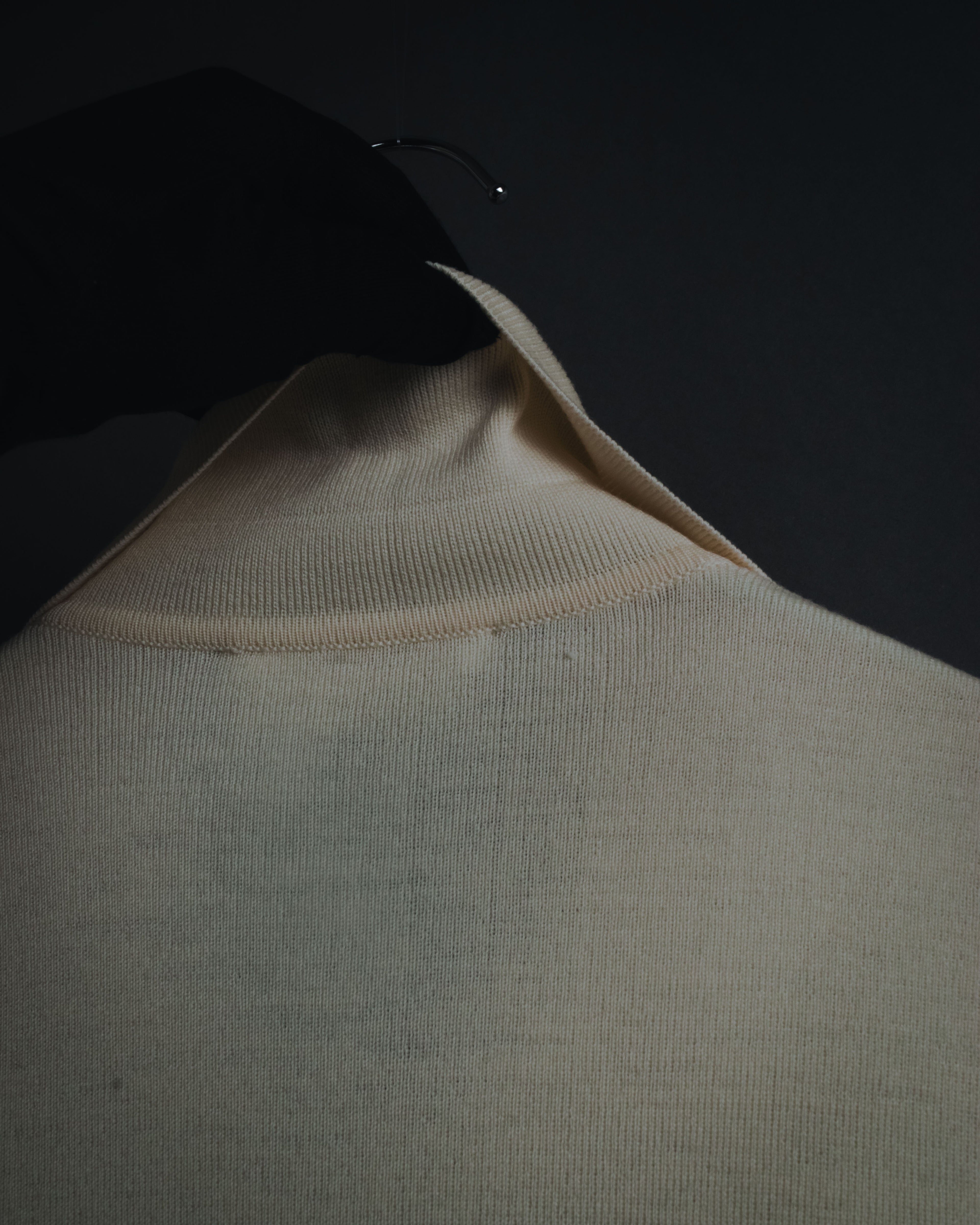 "Salvatore Ferragamo" 2000’s virgin wool knit shirt