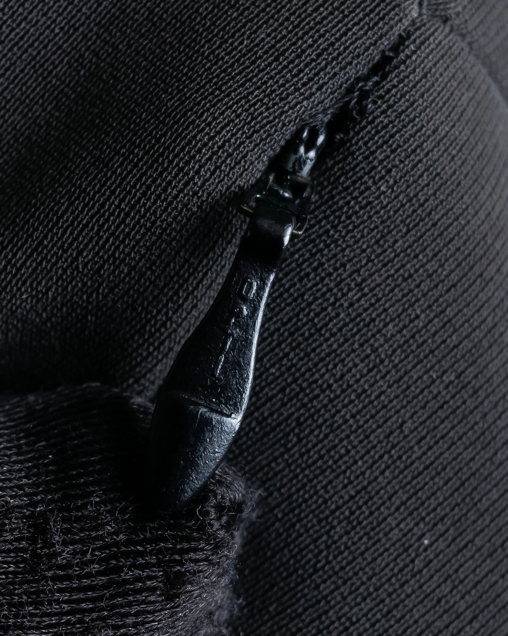 "TOSSARI" Shiny hidden zipper design tailored jacket