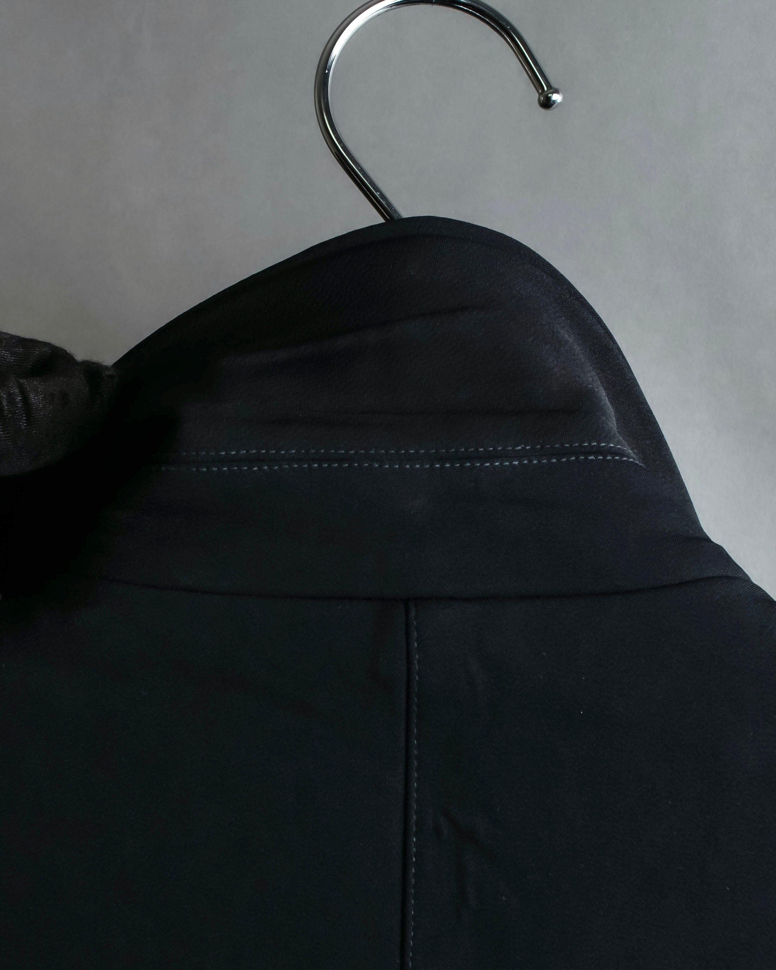 "PRADA" Waist shaped zipper jacket