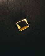 "Thierry Mugler" 80's-90's Architectural leather shoulder bag