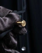 "GUCCI" Drawstring design pintuck long shirt