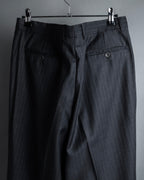 "ARMANI COLLEZIONI" Deep charcoal pinstripe set up