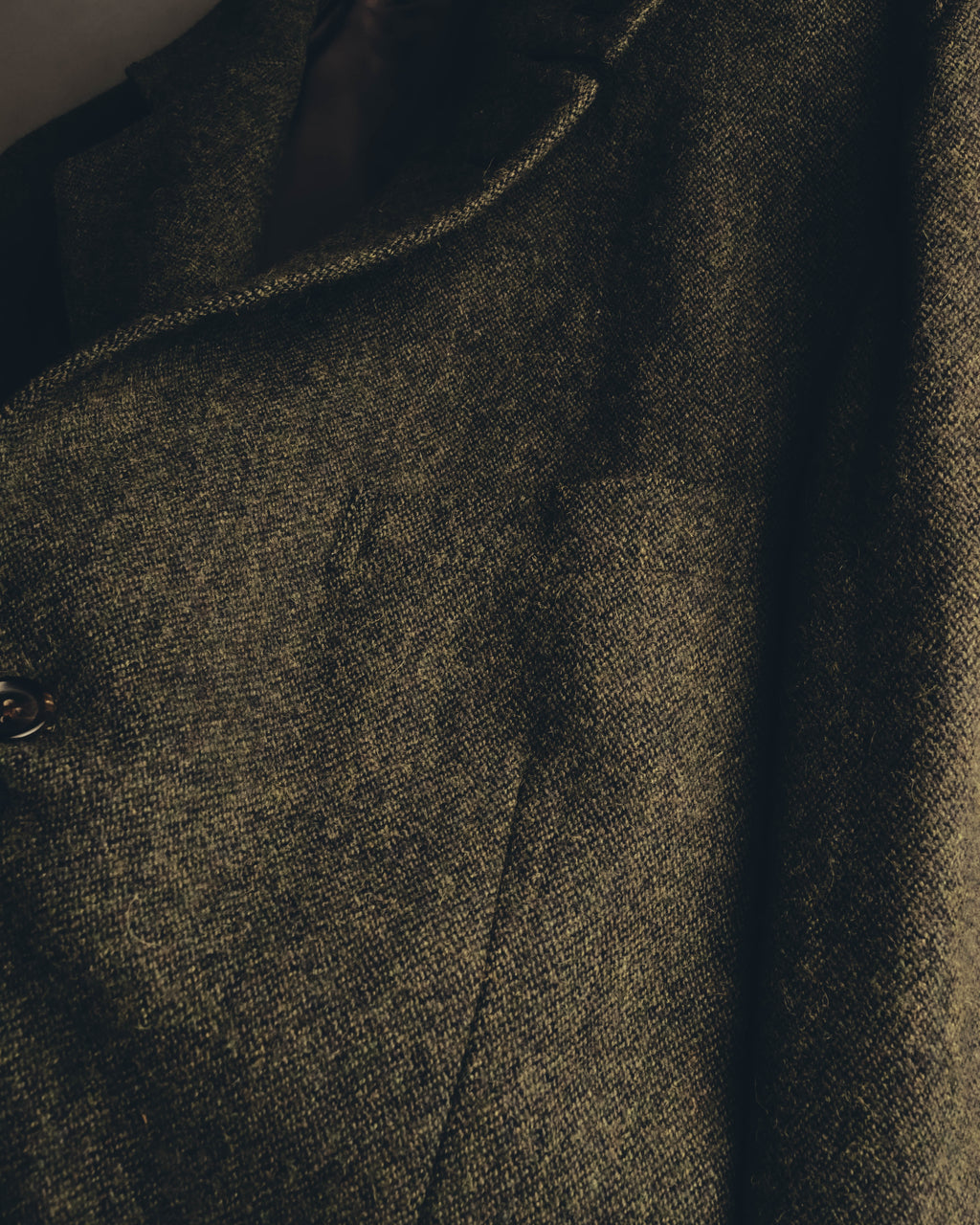 "BURBERRY LONDON" 00's-10's Classic wool tweed coat