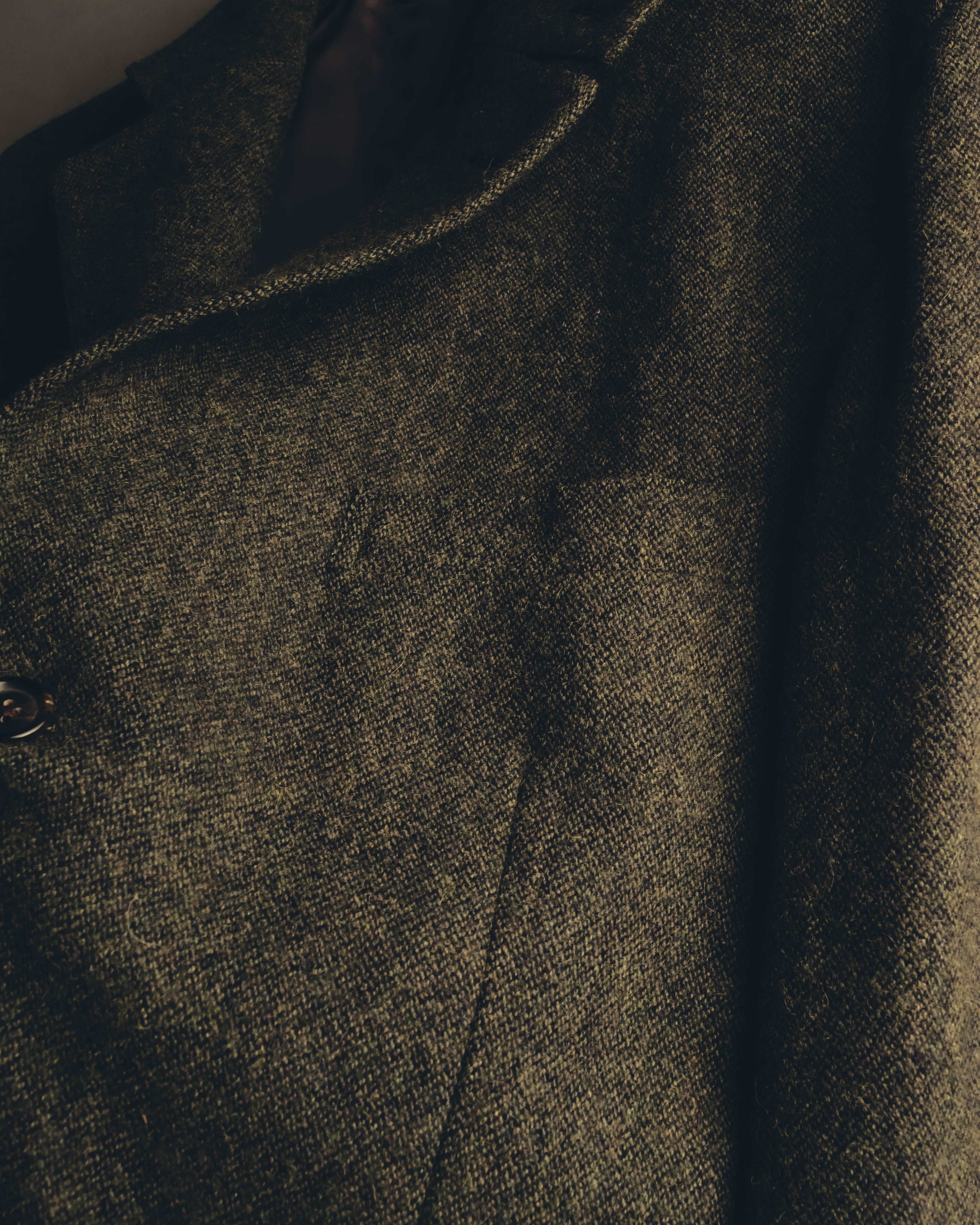 "BURBERRY LONDON" 00's-10's Classic wool tweed coat