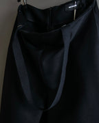 "WE11DONE" Flare silhouette super maxi skirt