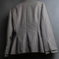 "Christian Dior" Double shawl collar design tailored jacket