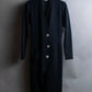 "Yves Saint Laurent Rive Gauche"
Beautiful button design no-collar coat