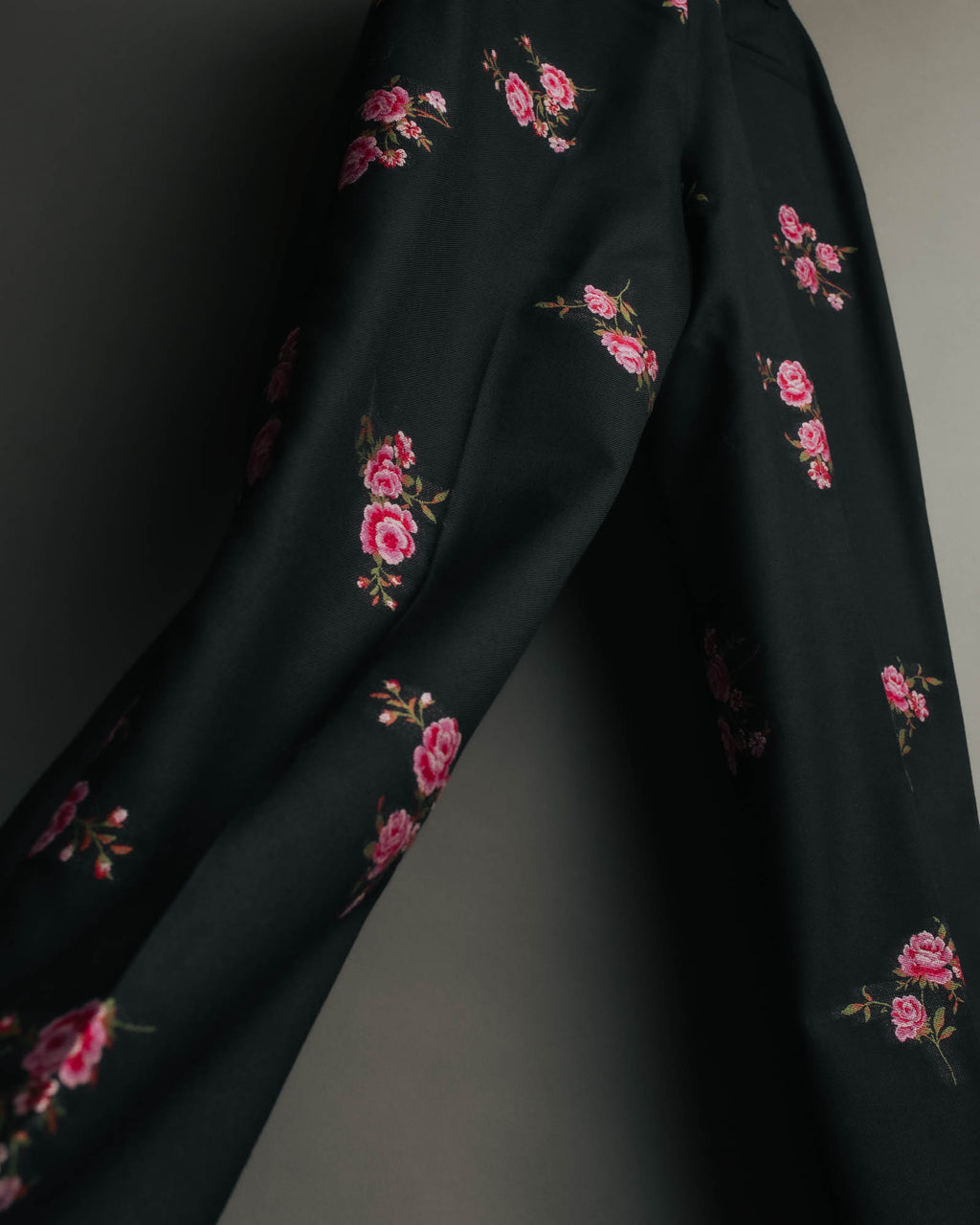 “RED VALENTINO” 2020 Floral jacquard tapered trousers