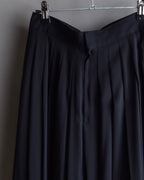 "Chloe" Fold-in pleats maxi length skirt