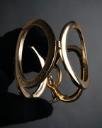 –SPECIAL– “Christian Dior” 90’s Sculptural oval link bracelet