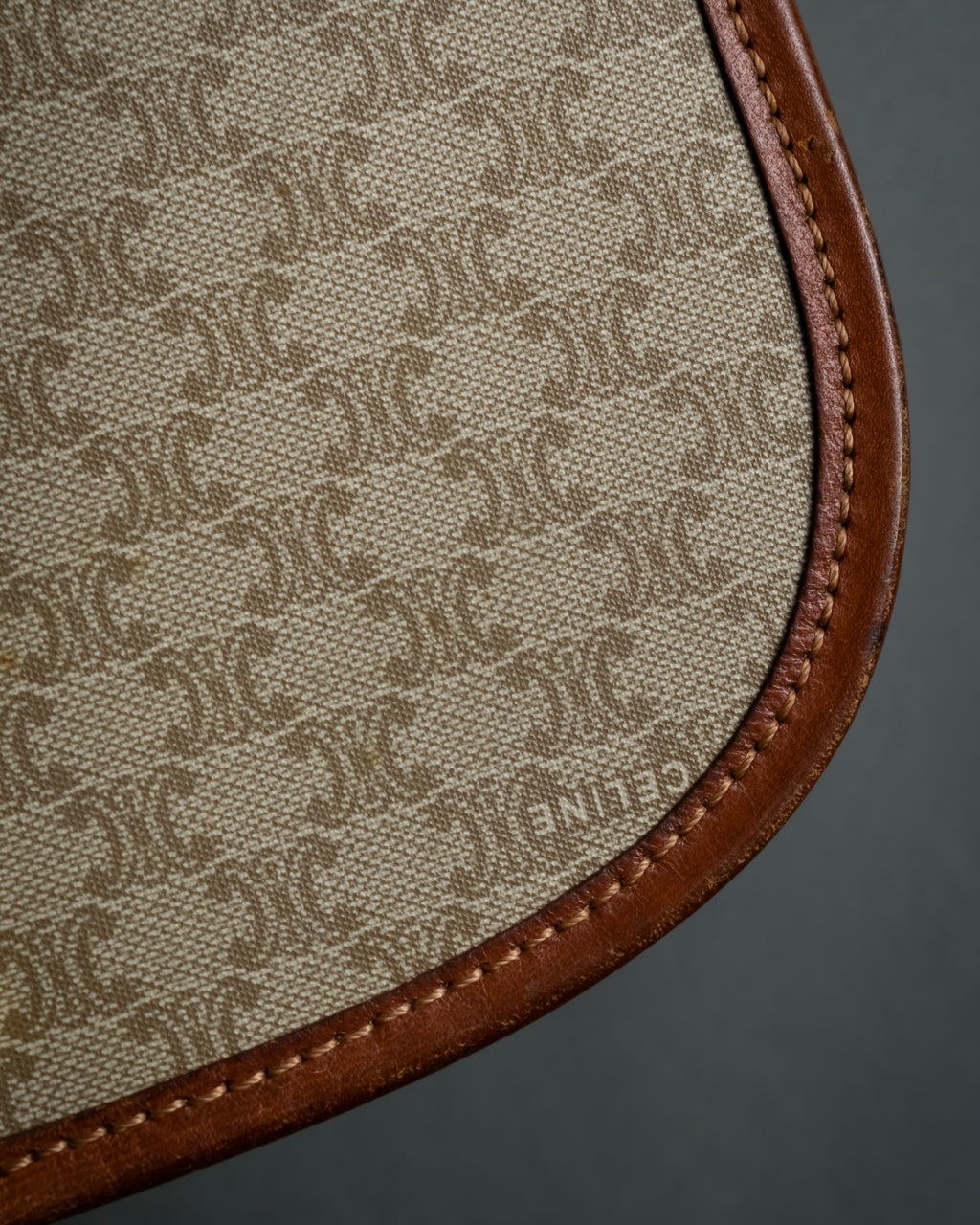 "CELINE Macadam pattern combination shoulder bag