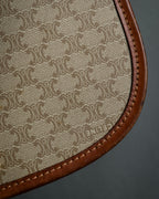 "CELINE Macadam pattern combination shoulder bag