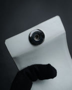 “JIL SANDER” 2020’s Sculptural leather cuff bangle