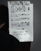 –SPECIAL– "HERMES"
00’s Transformable leather-trim viscose shirt