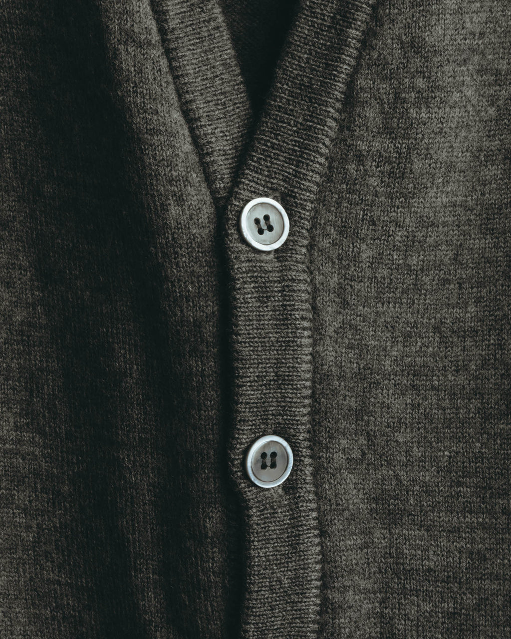 "Yves Saint Laurent" 80's-90's Relaxed wool v neck cardigan