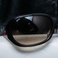 "Vivienne Westwood" engraved temple logo oval sunglasses