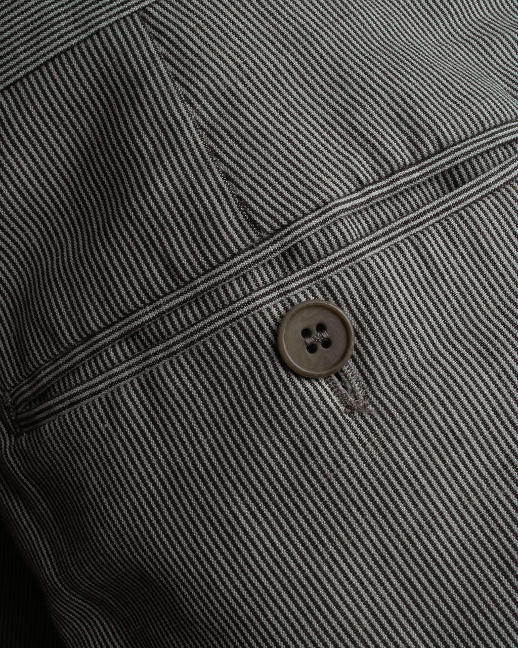 "HERMES" Cotton linen wide tapered slacks