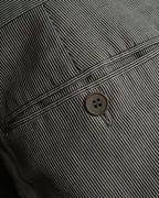 "HERMES" Cotton linen wide tapered slacks