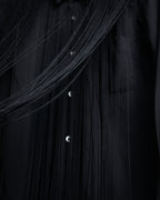“COMME des GARCONS” 2022SS  Fringed dress shirt