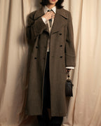 -SPECIAL- “GUCCI × ZAMASPORT” 1989–1994 Double Breasted Long Coat