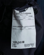 "Dolce & Gabbana" Lightly brushed liner-equipped trench coat