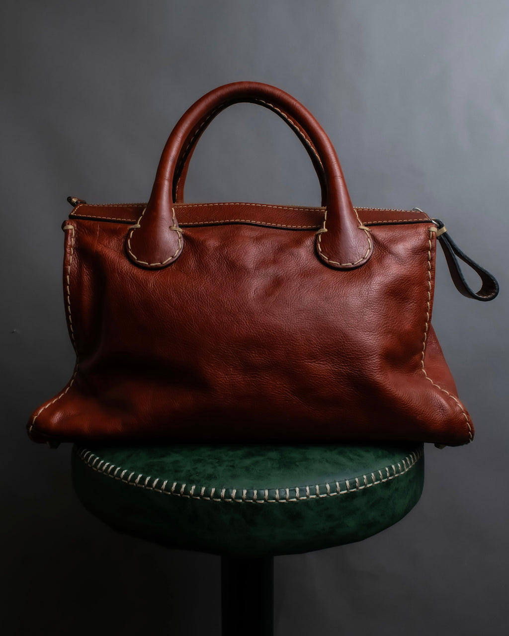 "Chloe" Edith series crossbody leather bag