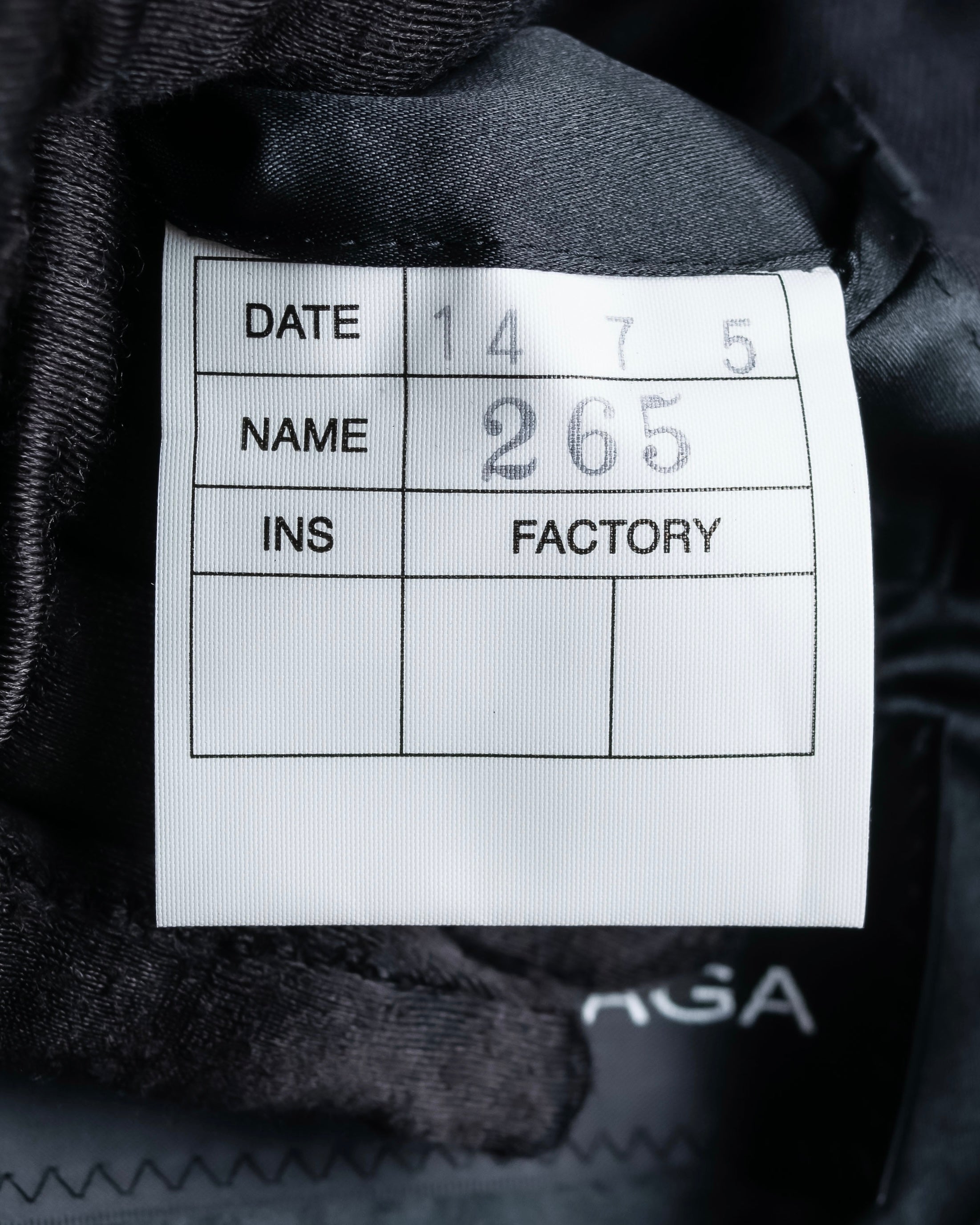 "BALENCIAGA" Taylor & Lodge tailoring wool three-piece set