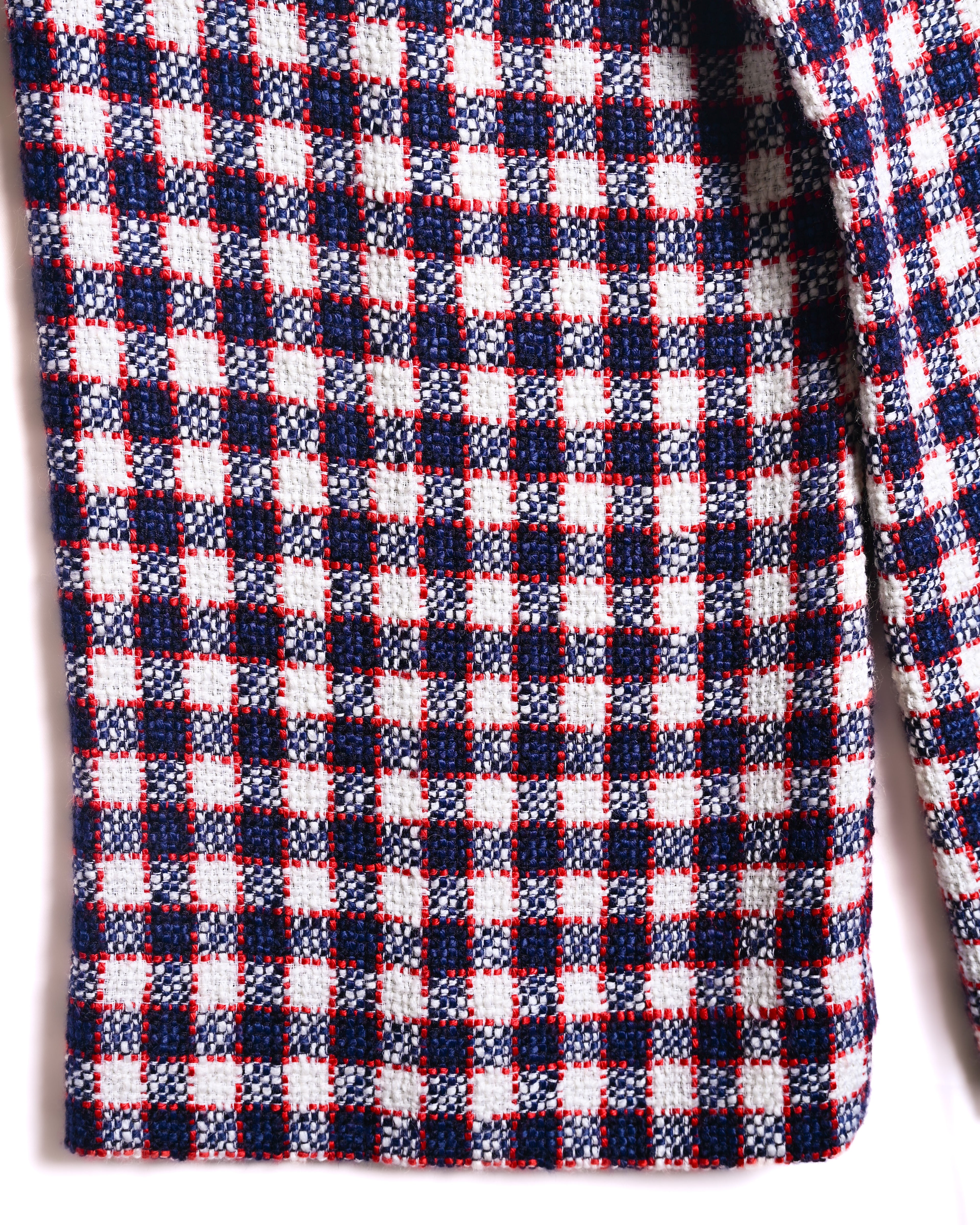 GUCCI by Alessandro Michele / Checkered Pattern Tweed Culotte Pants