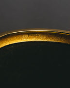 “Christian Dior” 80’s-90’s CD monogram gold tone bangle