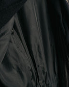 -SPECIAL- “GUCCI” 80’s-90’s Textured striped shawl collar long coat