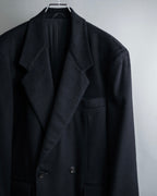 "CHRISTIAN DIOR MONSIEUR" 
Oversized double-breasted chester coat