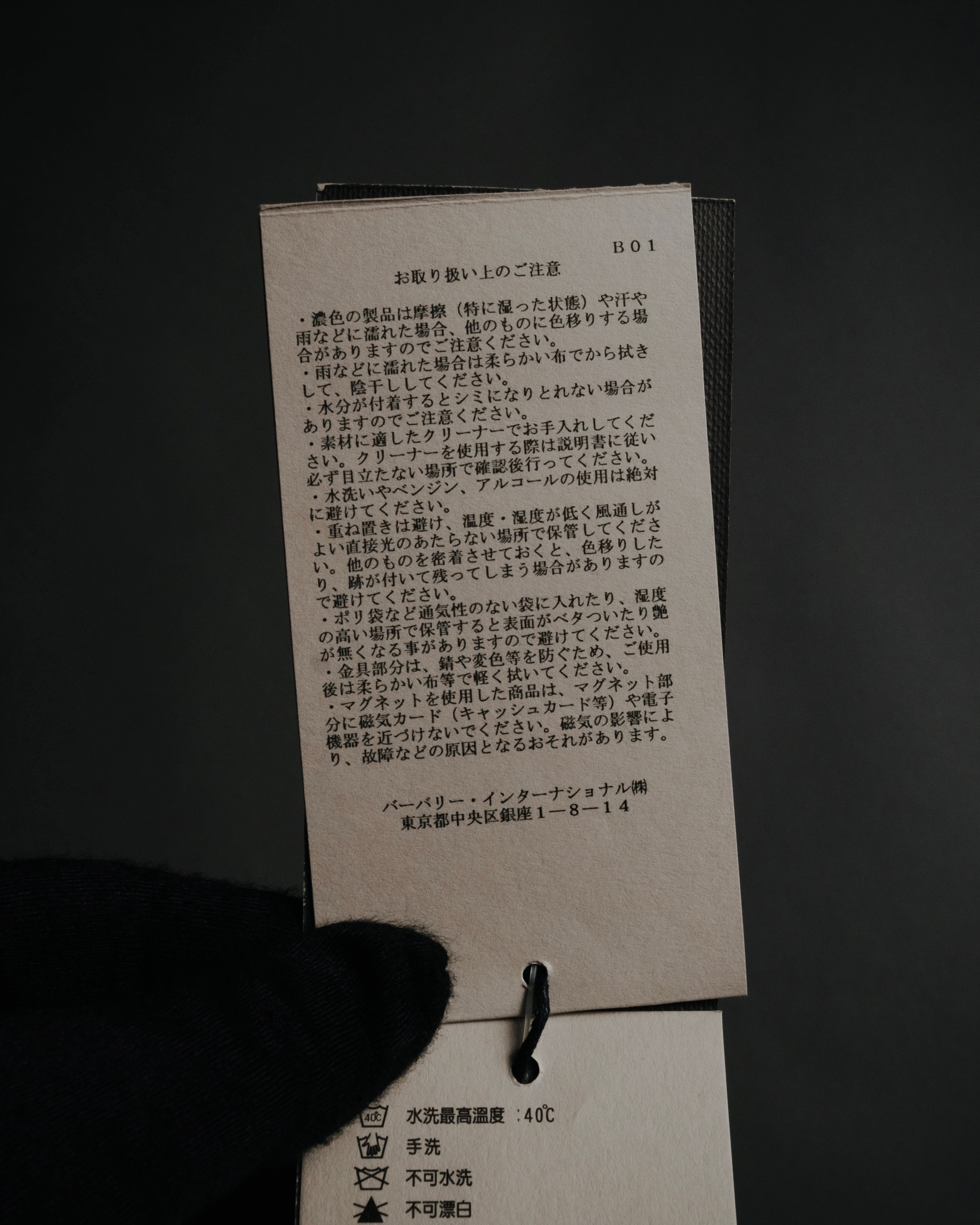 –SPECIAL– "BURBERRY"
2012 Orchard bowling bridle nubuck leather bag