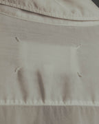 “Maison Margiela” 2018’s-20’s Cupro sheer white shirt