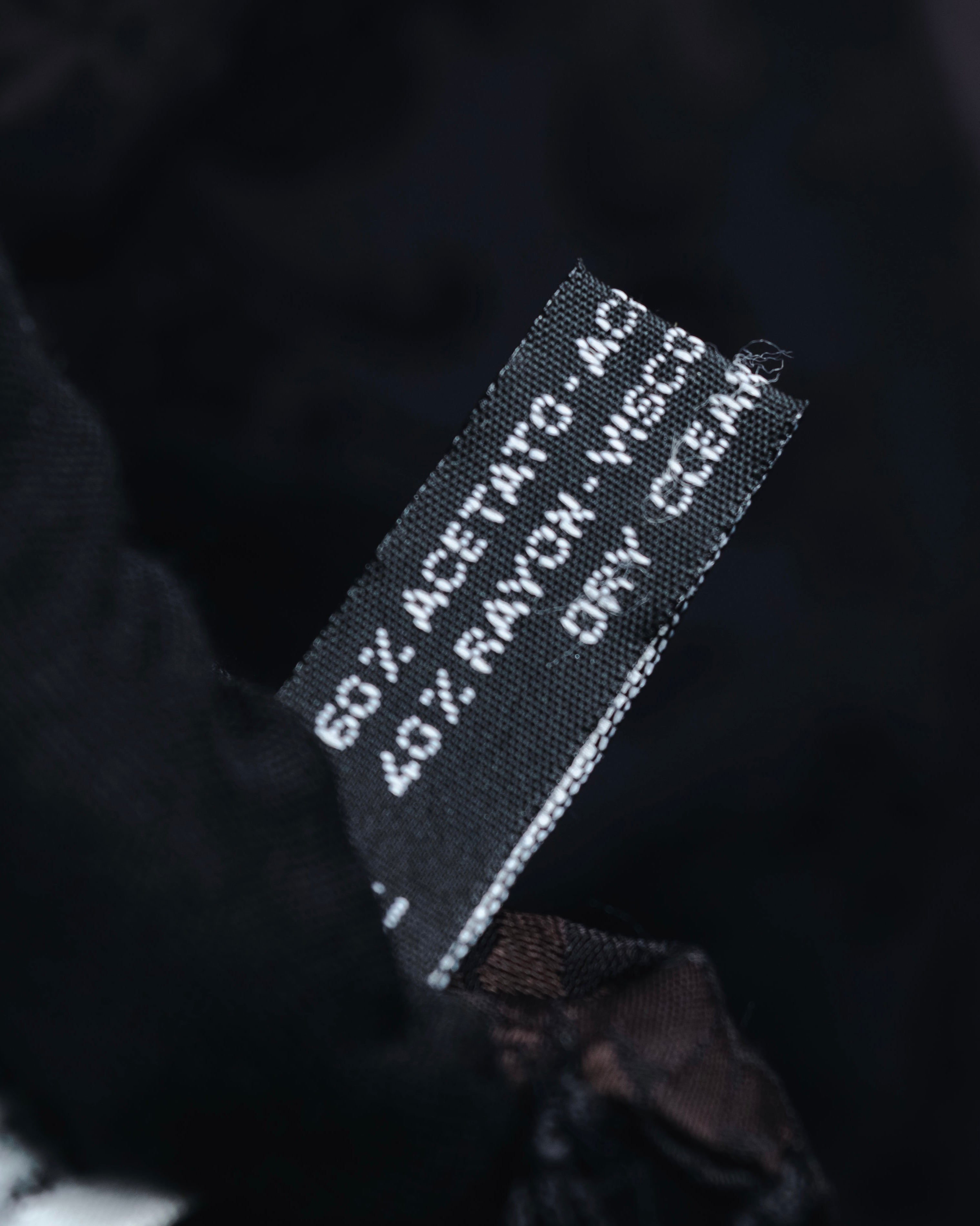 –SPECIAL– "Christian Dior" 90’s-00’s damask jacquard fringe stole