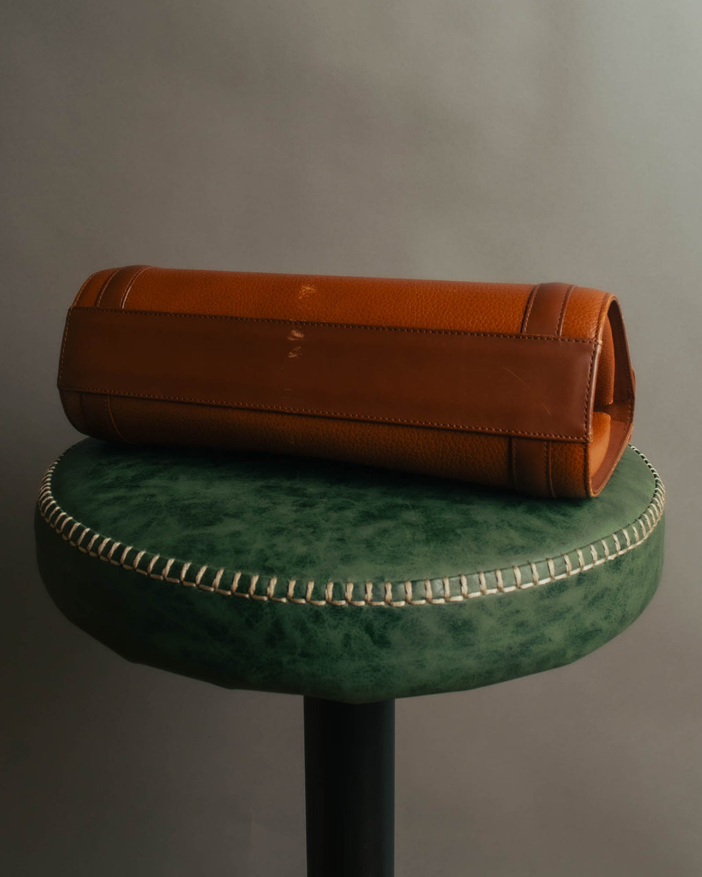 "Burberrys" 80's-90's Classic grained leather top handle handbag