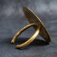 "LOEWE" Antique style golden ring