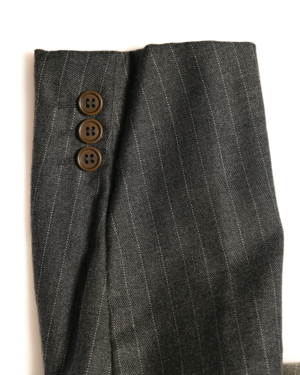 GIORGIO ARMANI / Oversized Pinstripe Set-Up Gray