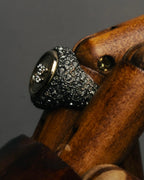 –SPECIAL– "CHANEL" 2021SS  Sparkling rhinestone cc ring
