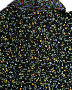 GUCCI × LIBERTY LONDON/ 2020AW Original Floral Pattern Fabric Ribbon Tie Button Down Shirt
