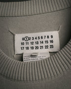 “Maison Margiela” 2015SS deconstructed cape knit top