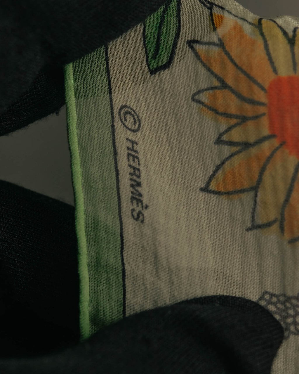 “HERMÈS” 90’s-10’s Retour à la terre silk scarf